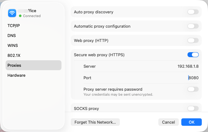 setup wifi proxy for chatgpt atlas